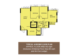 Blk 452B Fernvale Foliage (Sengkang), HDB 4 Rooms #300296201
